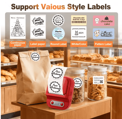 Bluetooth Label Printer | Label It. Organize It. Simplify Life.