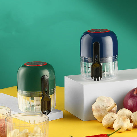 Electric Garlic Masher Mini Household | Tiny Gadget. Big Kitchen Convenience.