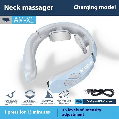 USB Rechargeable Neck Massager | Relax Your Neck. Recharge Your Comfort.