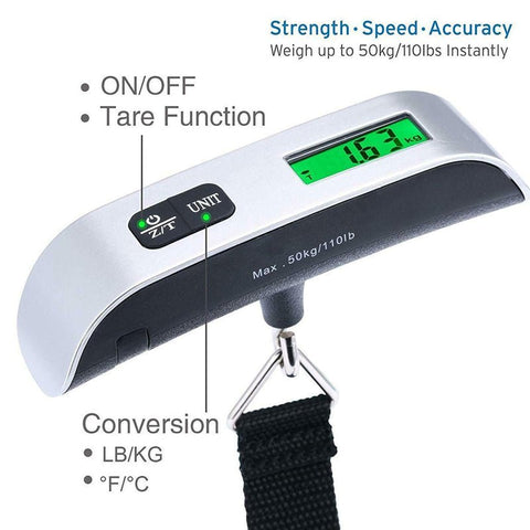 Electronic Luggage Scale | Travel Light. Pack Smart.