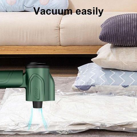 Foldable Mini USB Vacuum & Air Blower | Clean Smarter. Blow Away Dust.