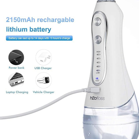 h2ofloss | Water Flosser | Deep Clean. Fresh Smile.