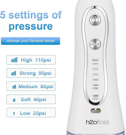 h2ofloss | Water Flosser | Deep Clean. Fresh Smile.