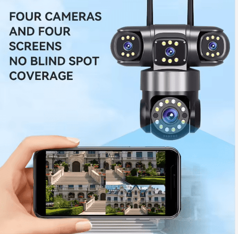 LX - Triple-Lens Security Camera | See More. Stay Safer.