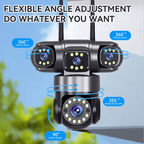 LX - Triple-Lens Security Camera | See More. Stay Safer.