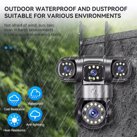LX - Triple-Lens Security Camera | See More. Stay Safer.