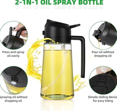 Oil Spray Bottle | Spray Smart. Cook Better.