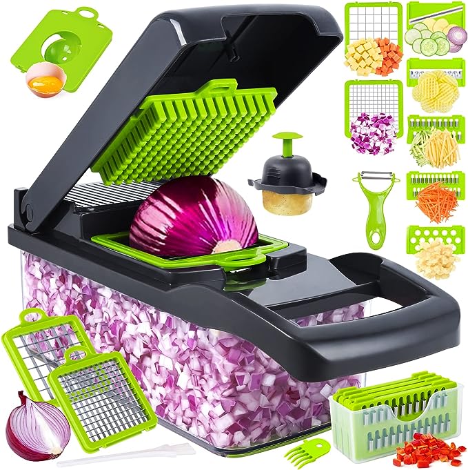 16 in 1 Multifunctional Vegetable Chopper | Chop More. Prep Faster. Cook Smarter.