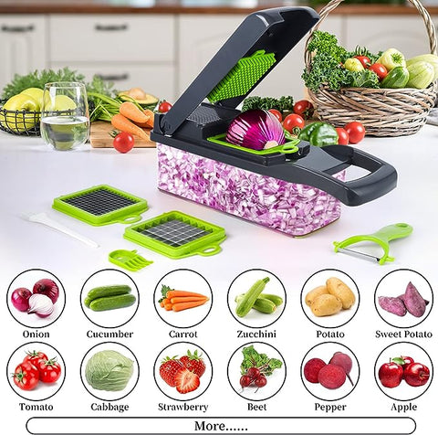 16 in 1 Multifunctional Vegetable Chopper | Chop More. Prep Faster. Cook Smarter.