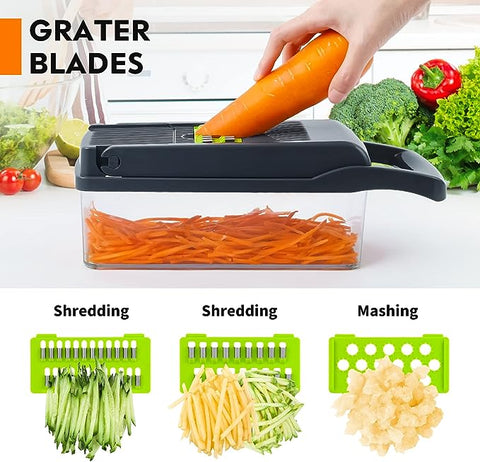 16 in 1 Multifunctional Vegetable Chopper | Chop More. Prep Faster. Cook Smarter.
