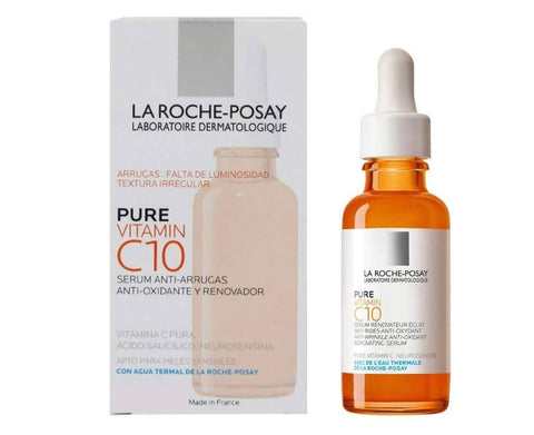 La Roche-Posay Pure Vitamin C10 Serum — 30ml | Brighter Skin. Smoother Look. Everyday Glow.