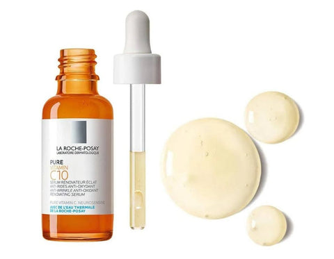La Roche-Posay Pure Vitamin C10 Serum — 30ml | Brighter Skin. Smoother Look. Everyday Glow.