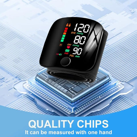 Smart Wrist Wear Blood Pressure Monitor | Monitor Smarter. Stay Informed.